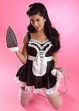 Natalie Foxx is a hot tranny maid that will fulfill your every nasty desire